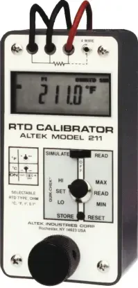 Kalibrator czujników temperatury rezystancyjnych Altek 211